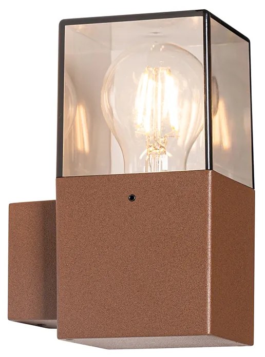 Интелигентна външна стенна лампа ръждиво кафява IP44 с Wi-Fi P45 - Denmark