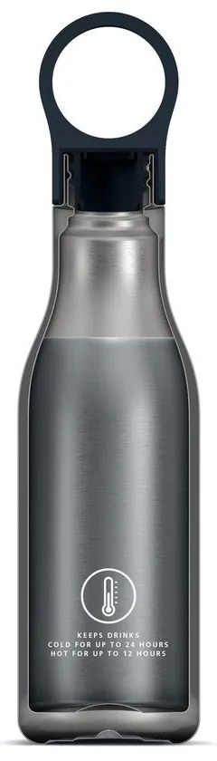 Комплект бутилка и чаша за пътуване от неръждаема стомана Loop&Sipp - Joseph Joseph