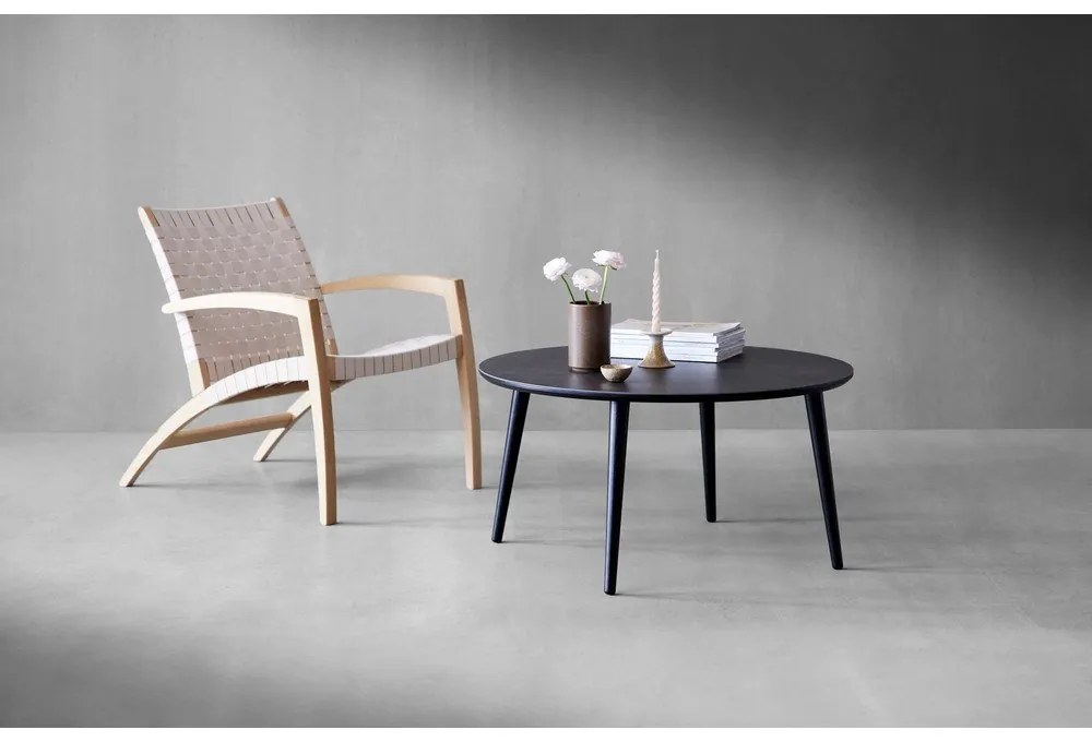 Бежово и черно дъбово кресло Findahl от Hammel Luna - Hammel Furniture