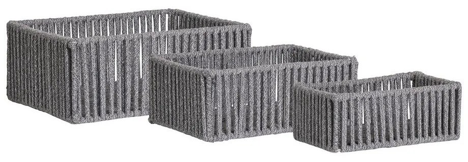 Текстилни кошници в комплект от 3 бр. 36x26x14 cm Arese – House Nordic