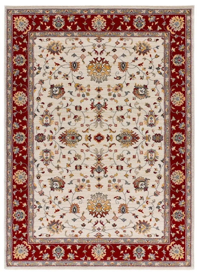 Червено-кремав килим 200x290 cm Classic - Universal