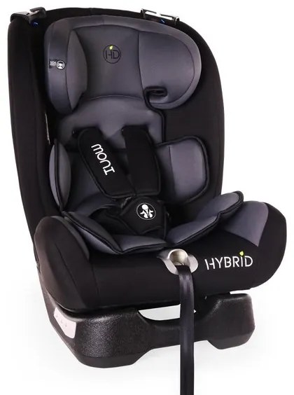 Столче за кола 0-36 кг. Hybrid MONI - сив