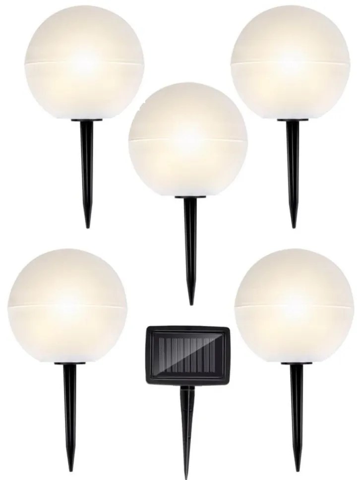 К-кт 5x LED Соларна лампа LED/3,2V многоцветен