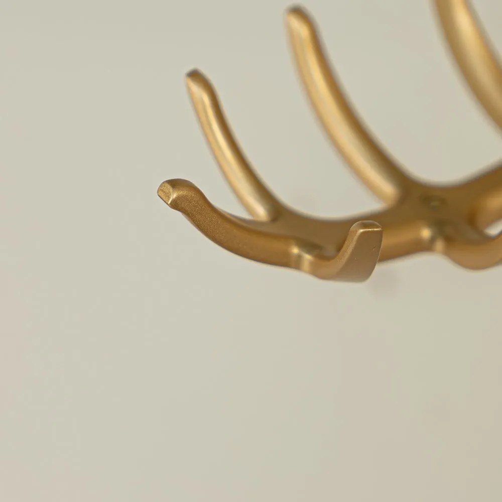 Кука за стена в златист цвят Bug - Spinder Design