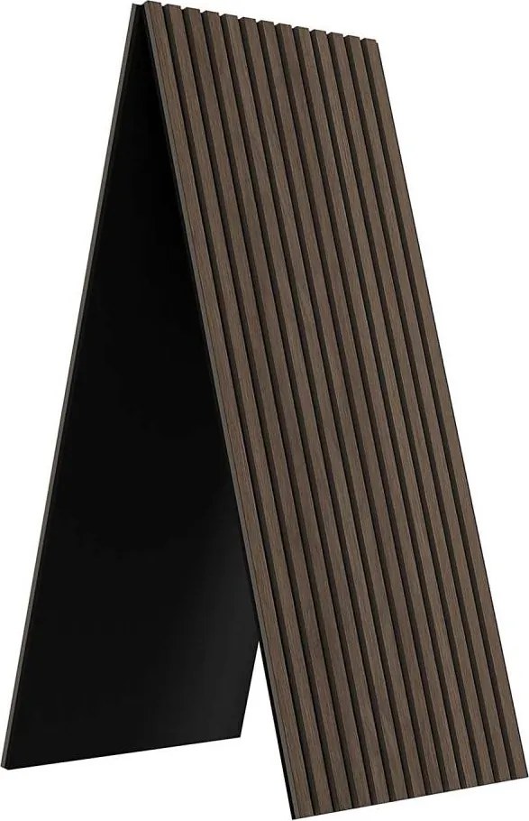 Акустичен облицовъчен панел VASALUND 240x52 см орех