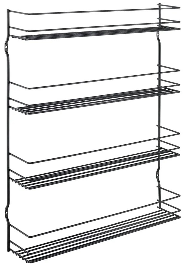 Стенен органайзер за подправки от неръждаема стомана – Metaltex