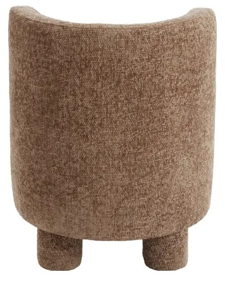 Тъмнокафяво кресло Kamova – Light &amp; Living