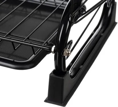 Двуетажна сушилня за съдове Ruhhy 24634, неръждаема стомана, 37x53x25см