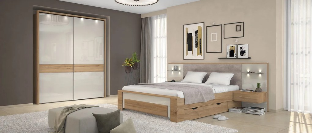 Гардероб с плъзгаща се врата Giallo 230