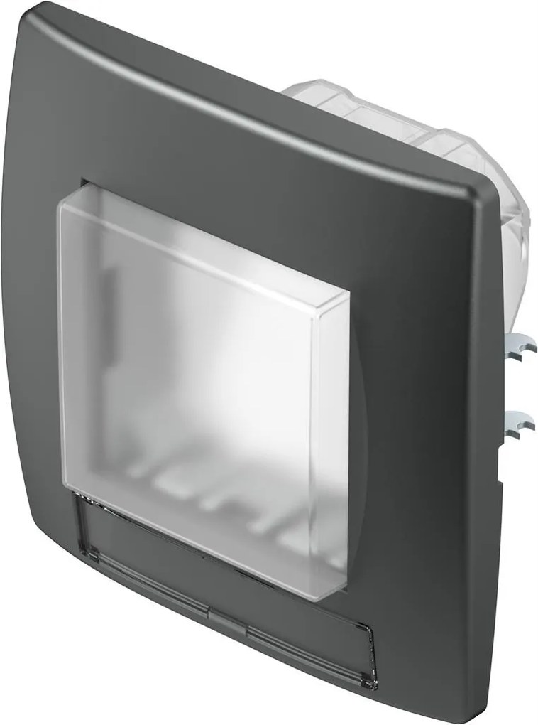 TEM Рамка 2M IP44 за ключове, цвят Антрацит, Modul  - CM22AT