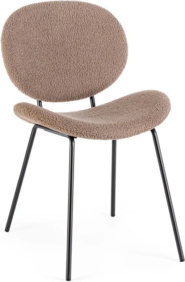 Бежов тапициран трапезен стол Maddie – Yes Everyday