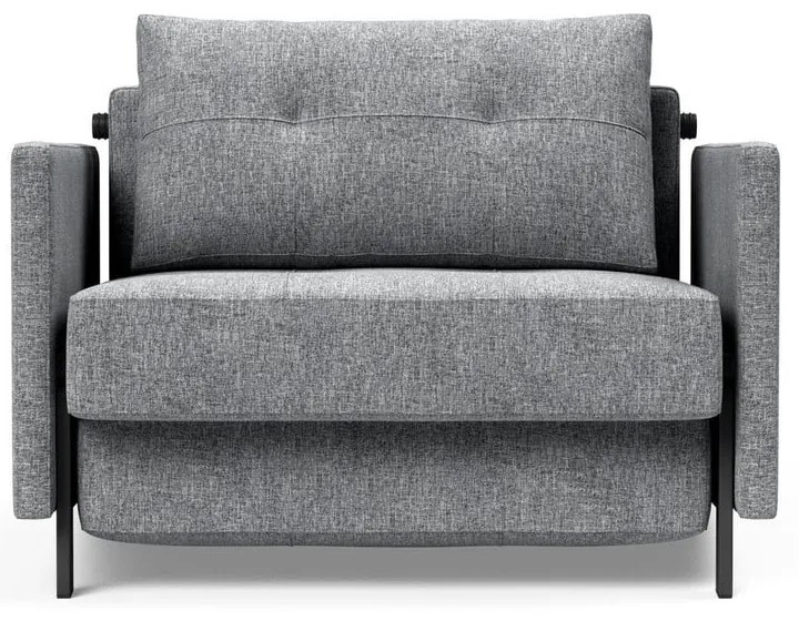 Сив диван стол с подлакътници Cubed - Innovation