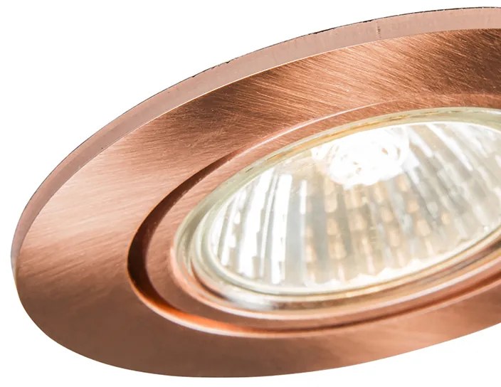 Смарт вградено спот осветление мед, накланящо се, вкл. Wifi GU10 - Cisco