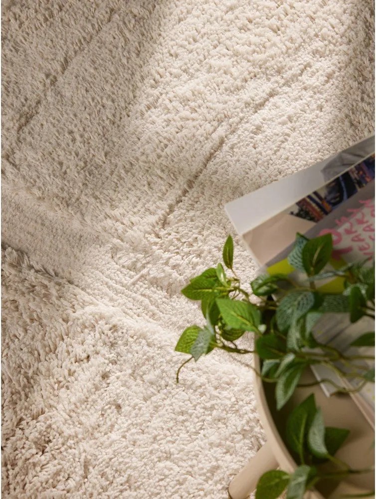 Кремав ръчно изработен кръгъл килим ø 160 cm Lambeth Jasper – Ted Baker