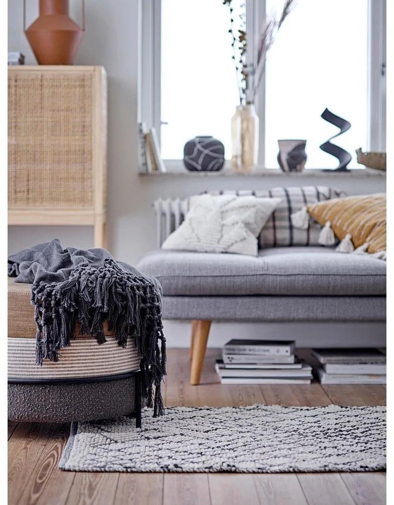 Черна теракотена ваза, височина 16,5 cm Niza - Bloomingville