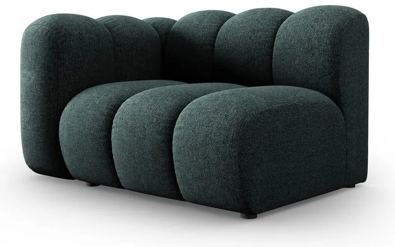 Тюркоазен модулен диван (ляв ъгъл) Lupine – Micadoni Home