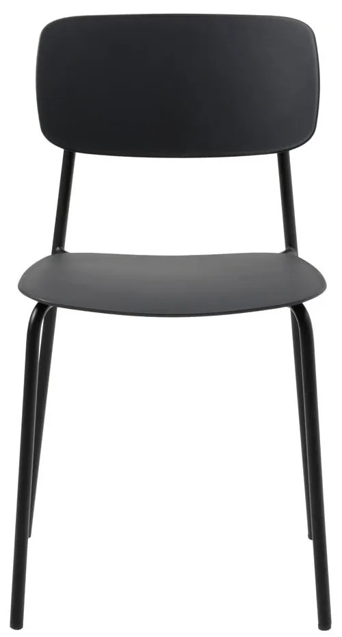 Черни трапезни столове в комплект от 2 бр. Kirkland – Unique Furniture