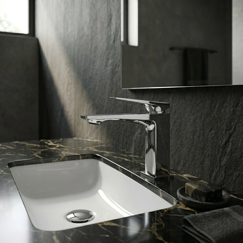 Смесител за мивка Rea Prime Chrome Low