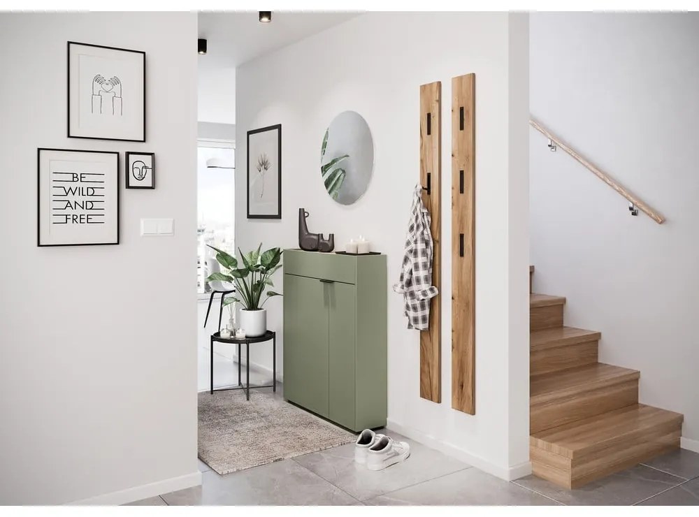 Зелена стойка за обувки Ameca – Germania