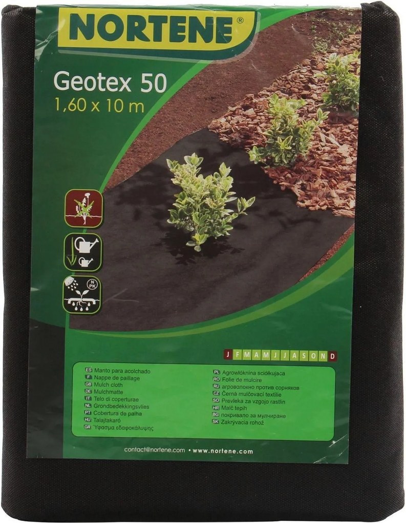 Nortene - Мулчиращ геотекстил Geotex - 3.2 х 10м
