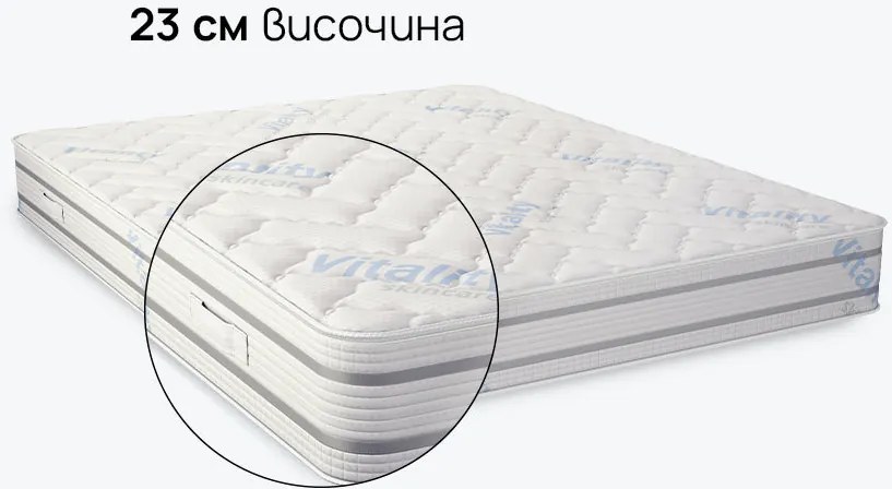 Матрак Vitalcare от isleep 23 см