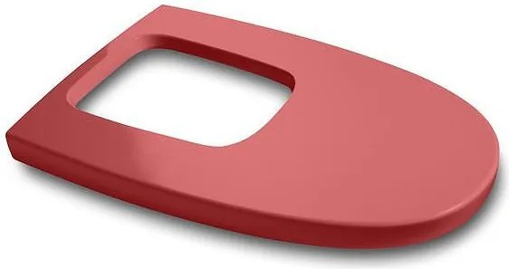 Капак за биде Khroma с плавно затваряне - червен
