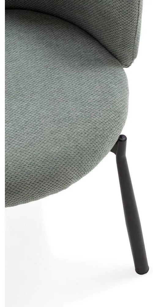 Тапицирани трапезни столове в комплект 2 бр. в цвят мента Ginny – MOME