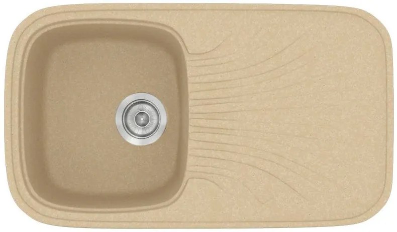 Мивка Sanitec 315-Granite Cappucino