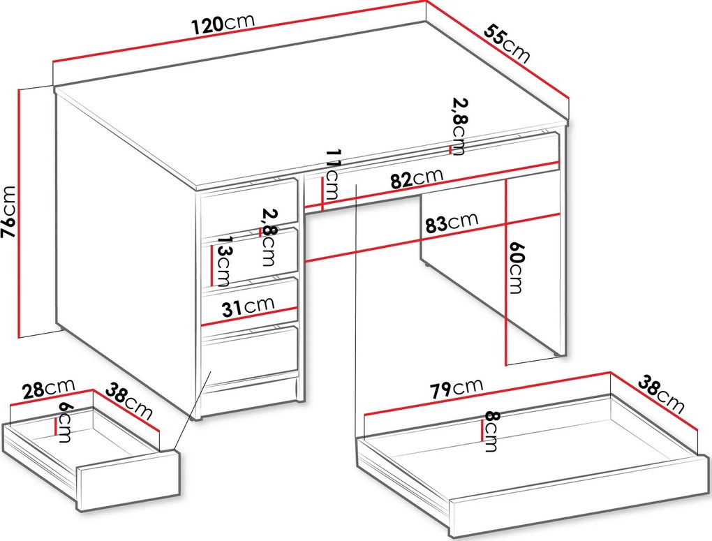 Бюро Ada mini-Leuko Gualistero