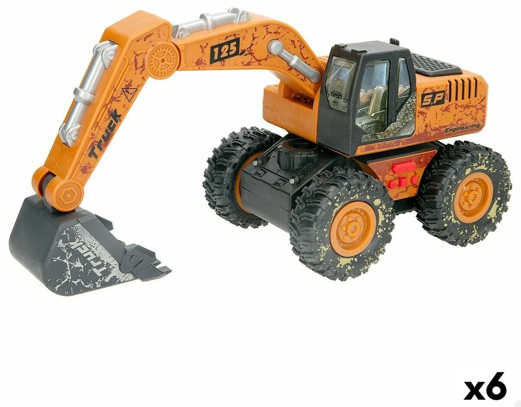 Багер Speed &amp; Go Светлина Звук 26 x 15 x 12 cm (6 броя)