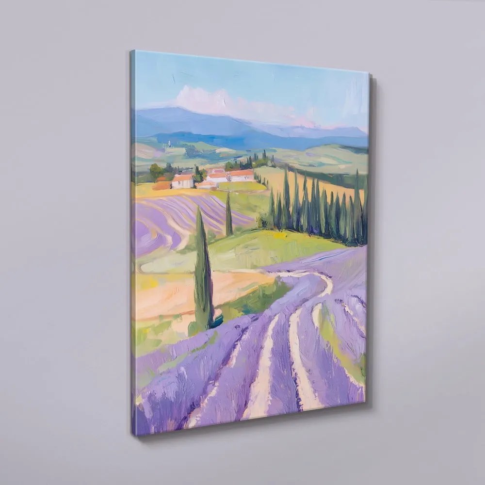 Картина 70x100 cm Purple Fields – Styler