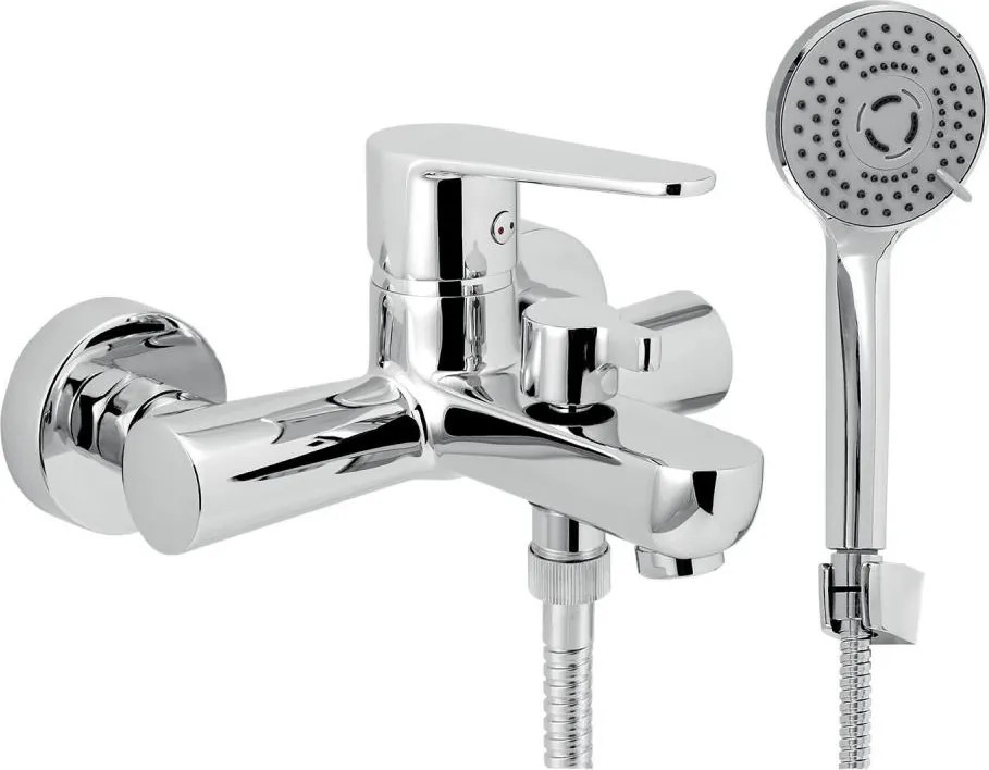 Novaservis - Комплект за вана със смесител TITANIA FRESH ECO лъскав хром
