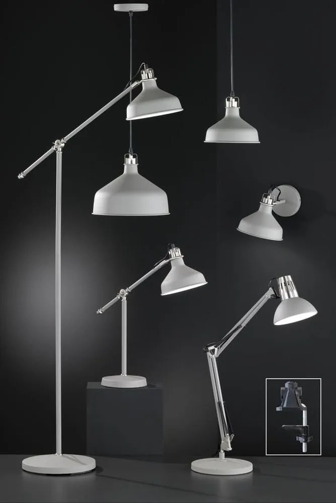 Подова лампа F&amp;H Pit-сив