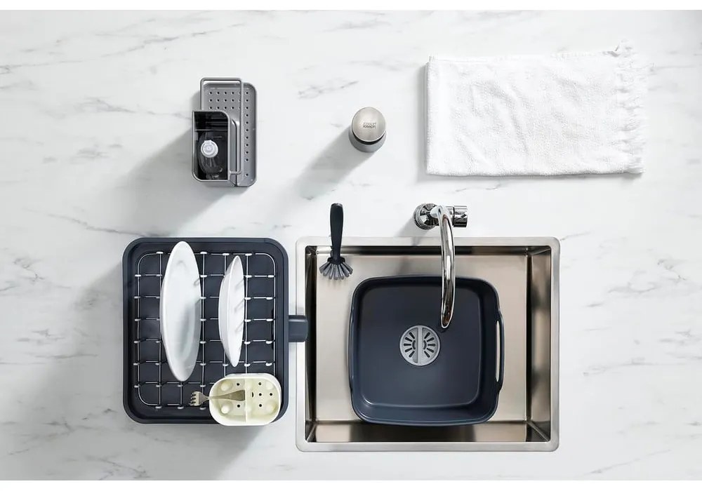 Сива четка за съдове Edge™ - Joseph Joseph