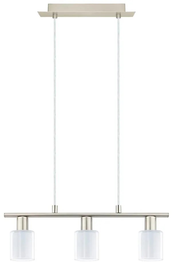 Eglo - LED полилей MY CHOICE 3xE14/4W/230V хром/бяло