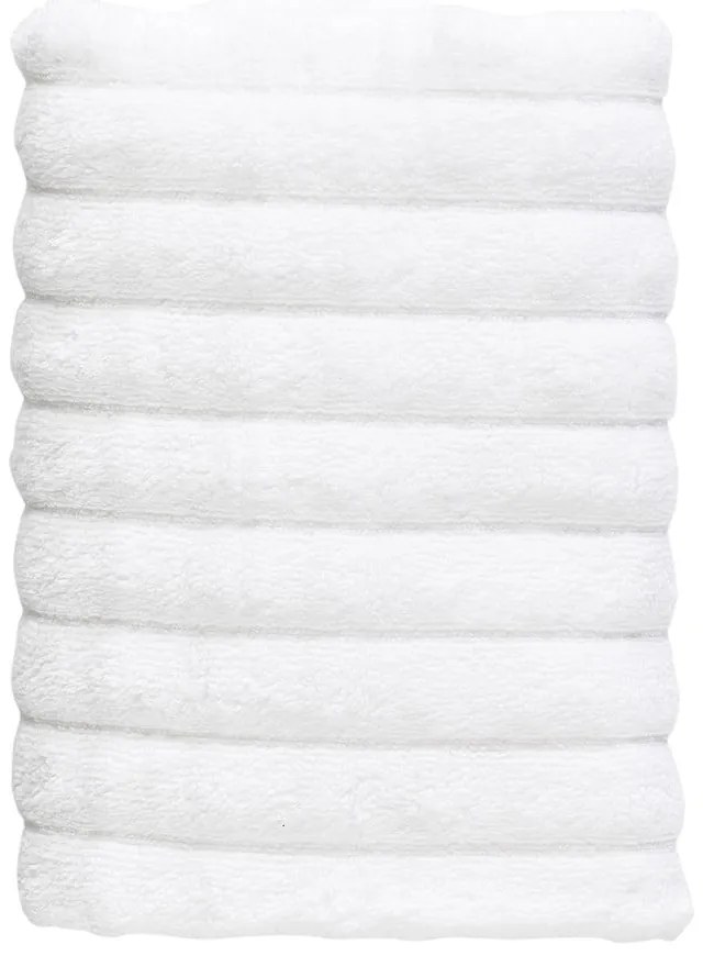 Бяла памучна кърпа 50x100 cm Inu - Zone