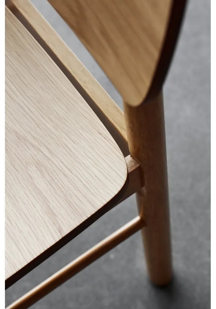 Бар стол в естествен цвят (височина на седалката 74 cm) Barlow – Actona