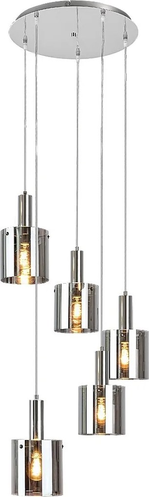 Rabalux Donati Висящи осветителни тела IP20 E27 5x MAX 60W K 5251