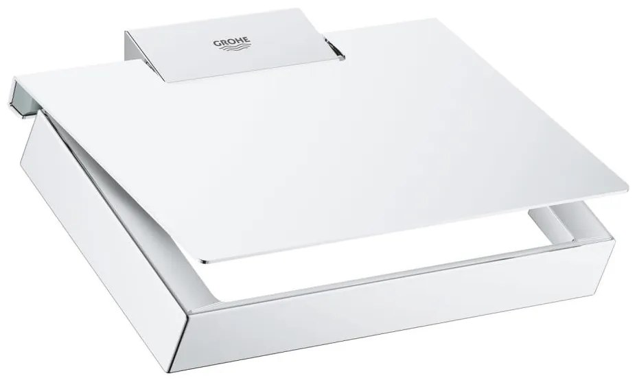 GROHE 40781000 - Държач за тоалетна хартия SELECTION CUBE, лъскав хром
