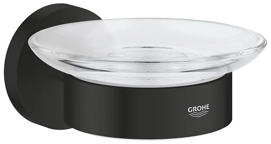 GROHE 411932430 - Черна сапунерка START