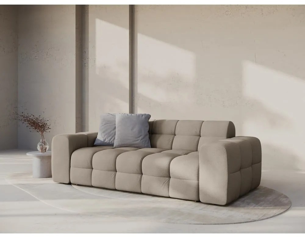 Кафяв диван 222 cm Kendal – Micadoni