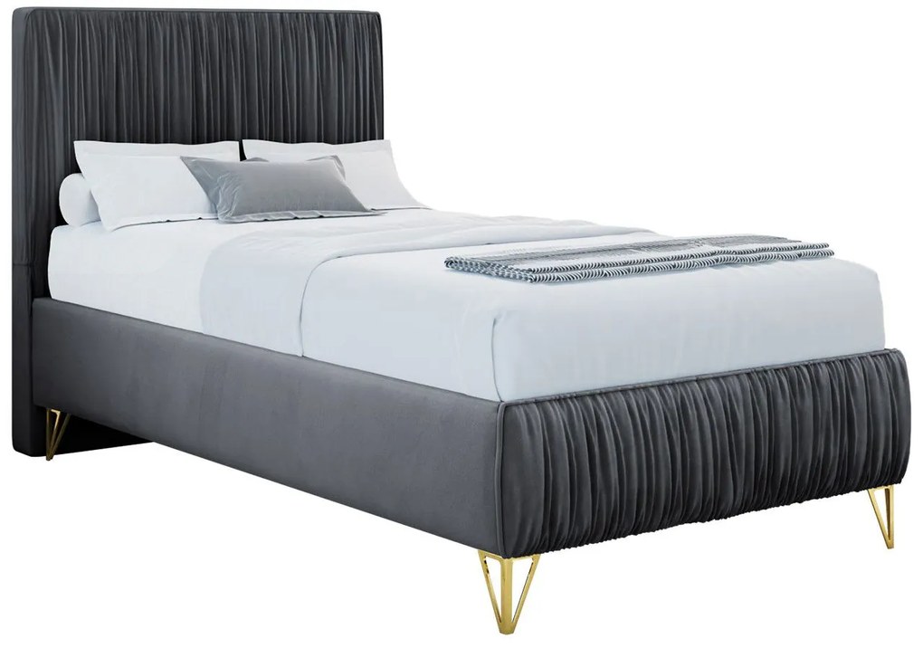 Тапицирано легло Mars mini-Gkri Skouro-90 x 200