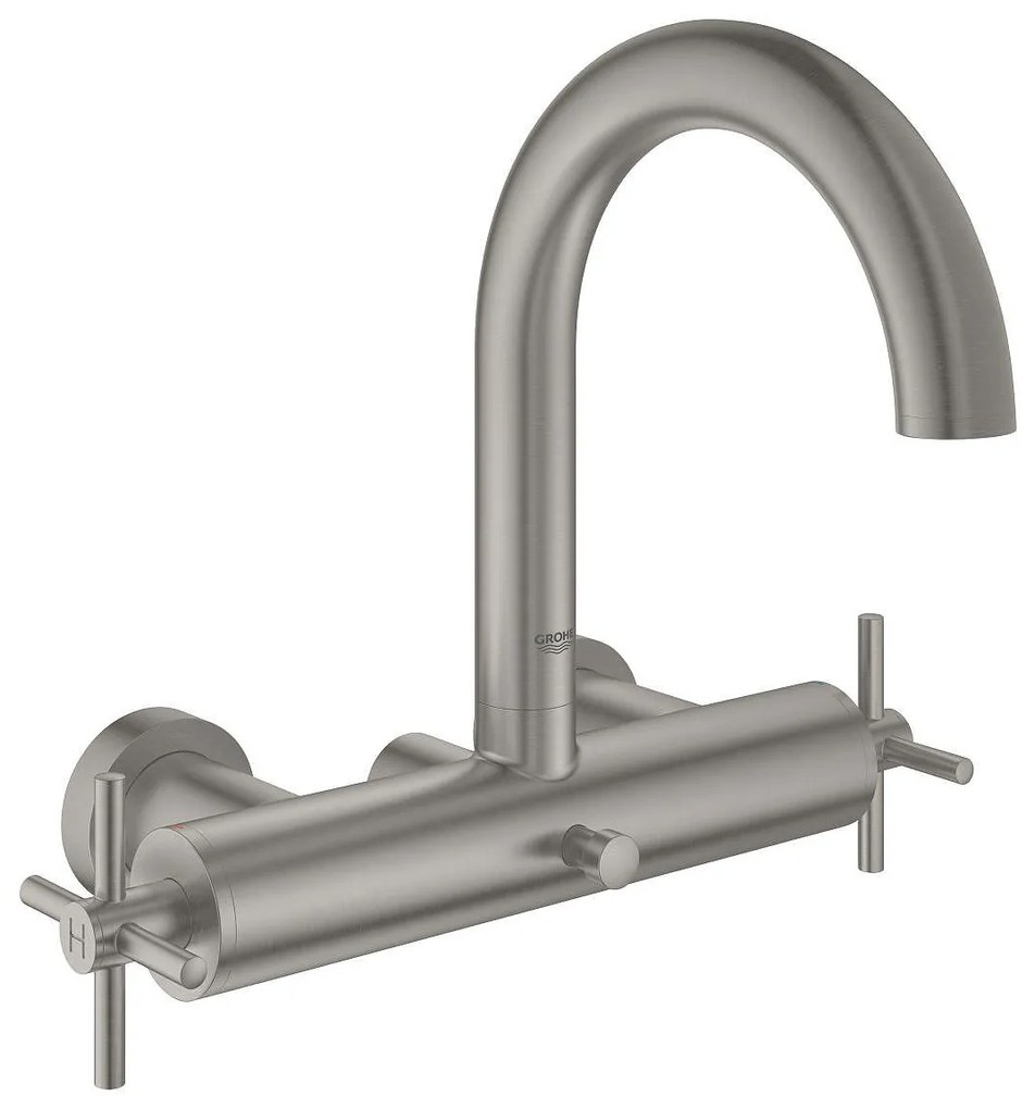 Смесител за вана 1/2″, двуръкохватков, 25010DC3