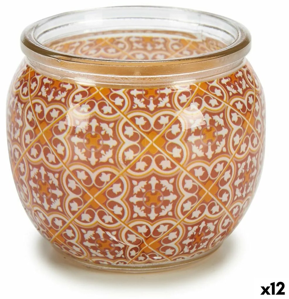 Ароматизирана Свещ Ориенталски 7,5 x 6,3 x 7,5 cm (12 броя)