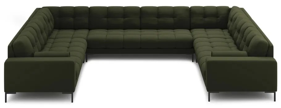 Зелен ъглов диван ("U" форма) Bali – Cosmopolitan Design