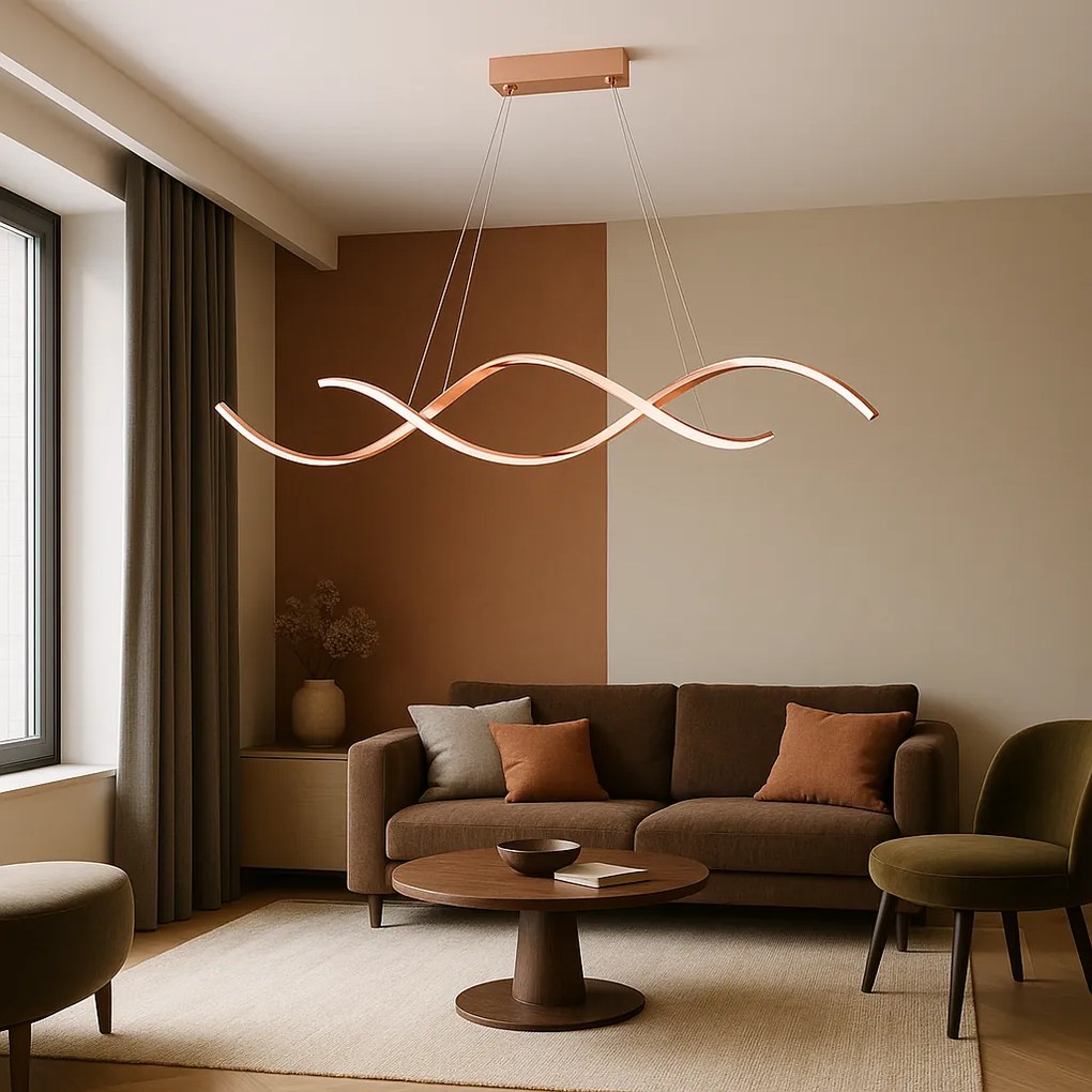 Лампа LED LHJ021-CP ROSE GOLD