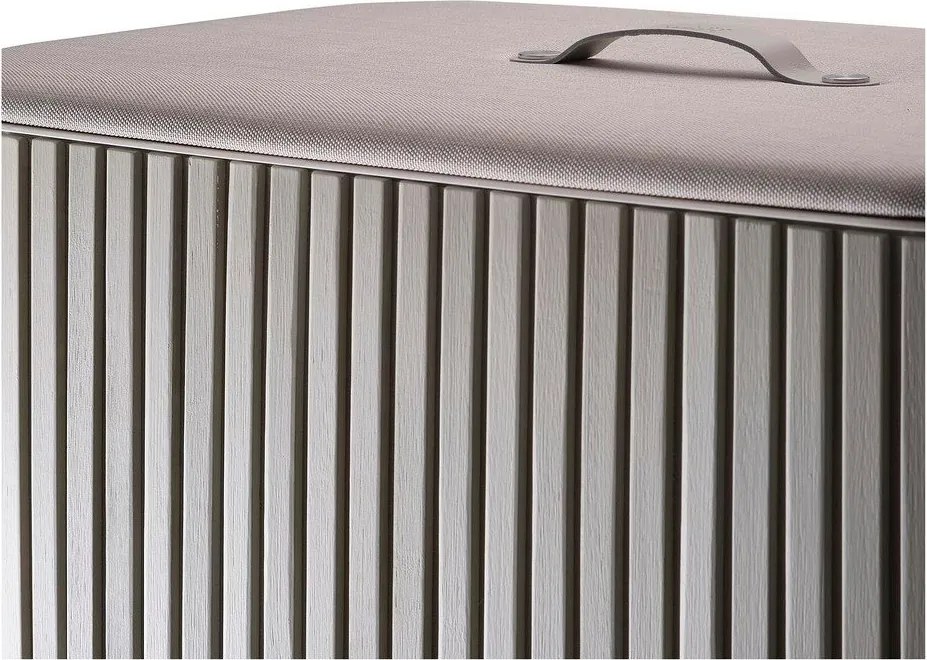 Бежов бамбуков кош за пране 3x30 l Tota Trio Luxe – Joseph Joseph