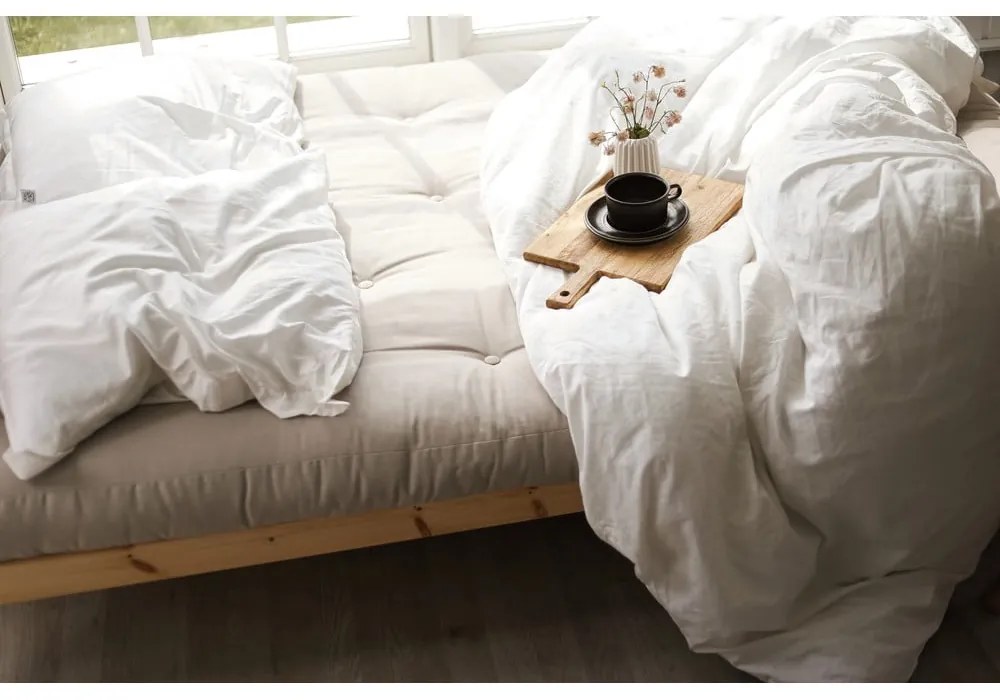 Разтегателен диван горчица 204 cm Grab Carob - Karup Design