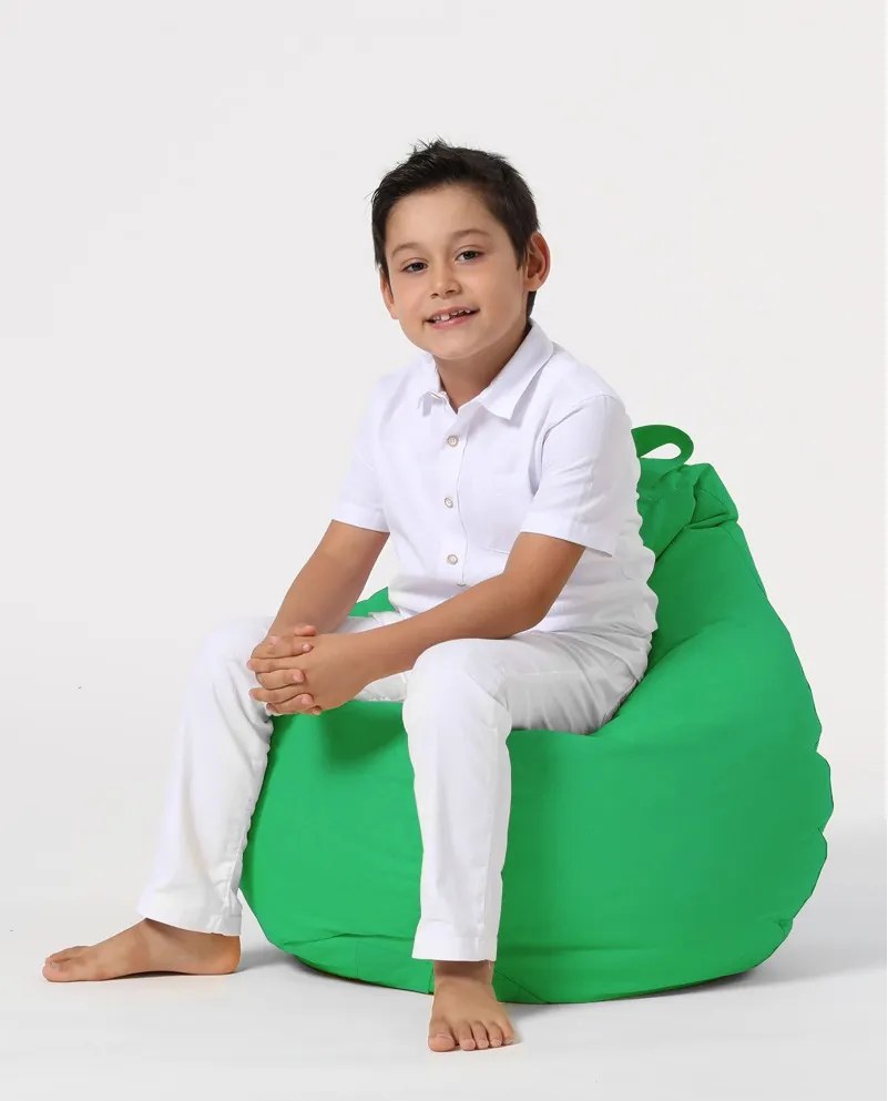Градински пуф Premium Kids, цвят Зелен
