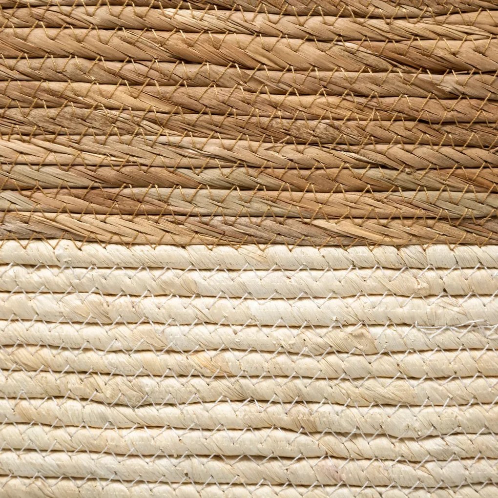 Кутия за съхранение 5five Mix & Modul, Двуцветна, Плетена, 31x31 cm